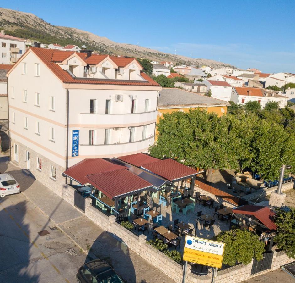 Apartmani "Jadran" Pag Town Eksteriør bilde