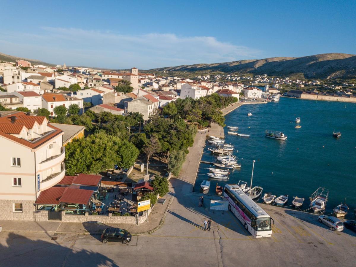 Apartmani "Jadran" Pag Town Eksteriør bilde